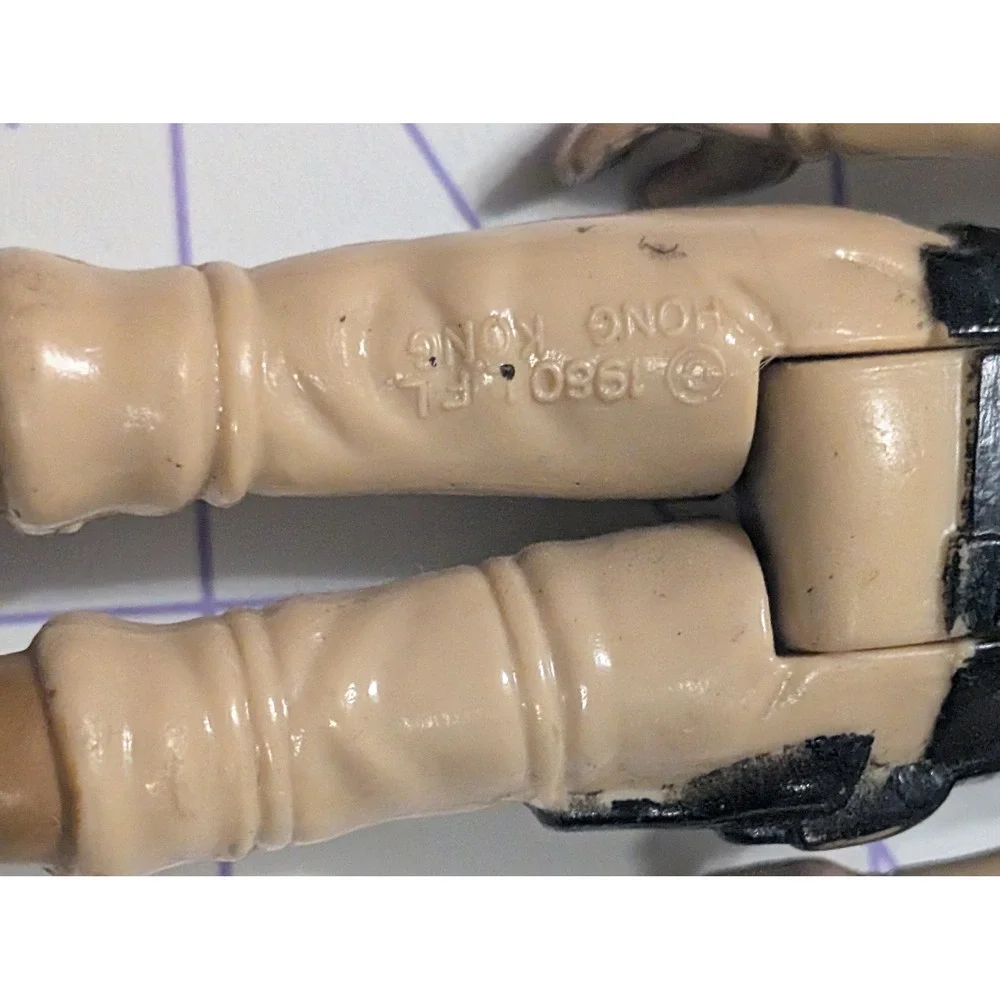 Vintage 1980 Star Wars Kenner Luke Skywalker Bespin Fatigues Action Figure HK